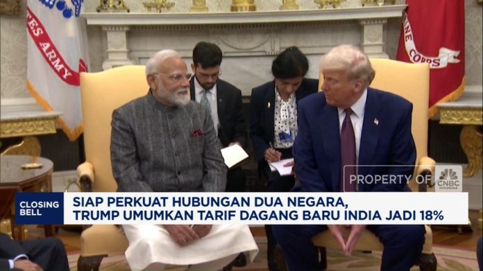 Trump Kejutkan Dunia, India Kena Tarif Baru