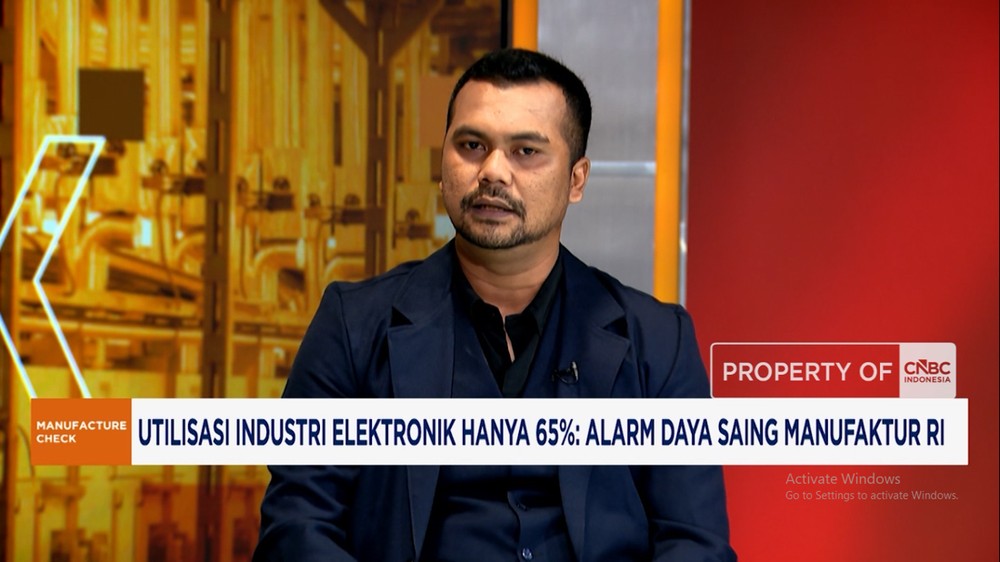 Terungkap Penyebab Industri Elektronik RI Terpuruk