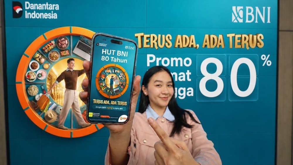 BNI Rayakan 80 Tahun Promo Spektakuler Menanti
