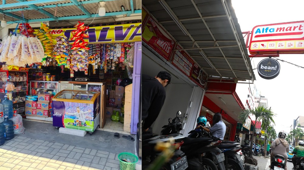 Rahasia Cuan Bisnis Ritel Alfamart dan Warung Madura