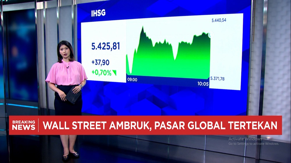 Wall Street Ambruk IHSG Justru Melaju